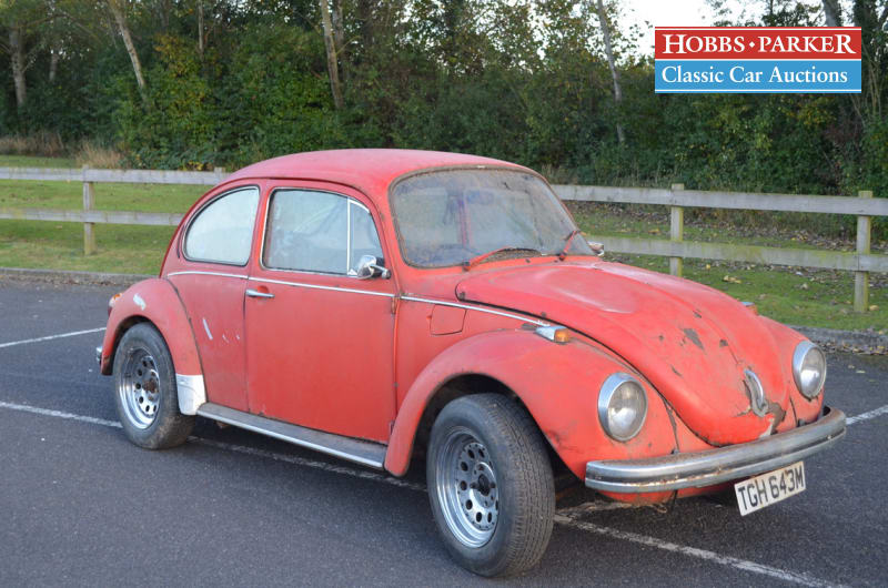 1973 Volkswagen Beetle 1600 Restoration project